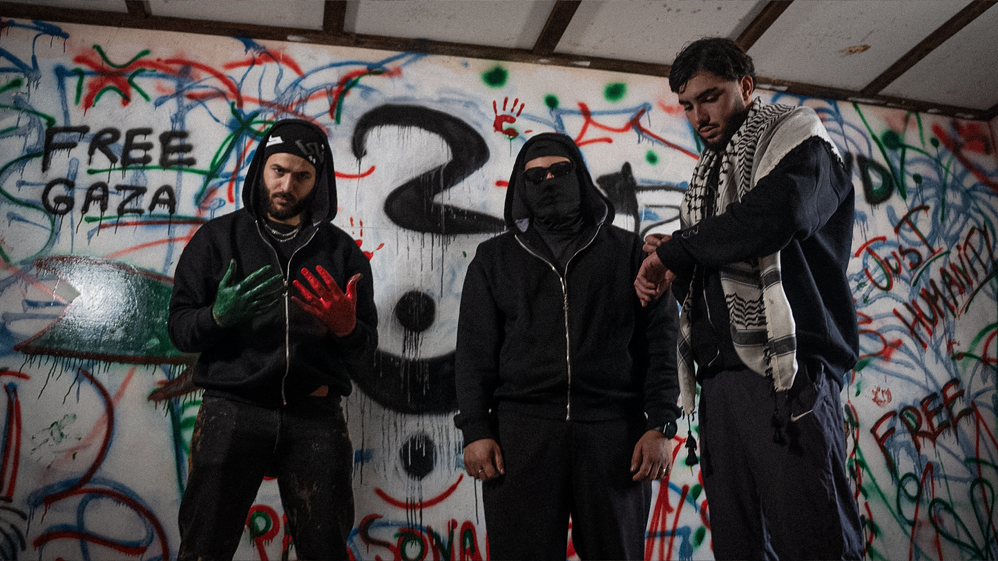 HOODIE "KEFFYEH" (PRÉCOMMANDE UNIQUEMENT)